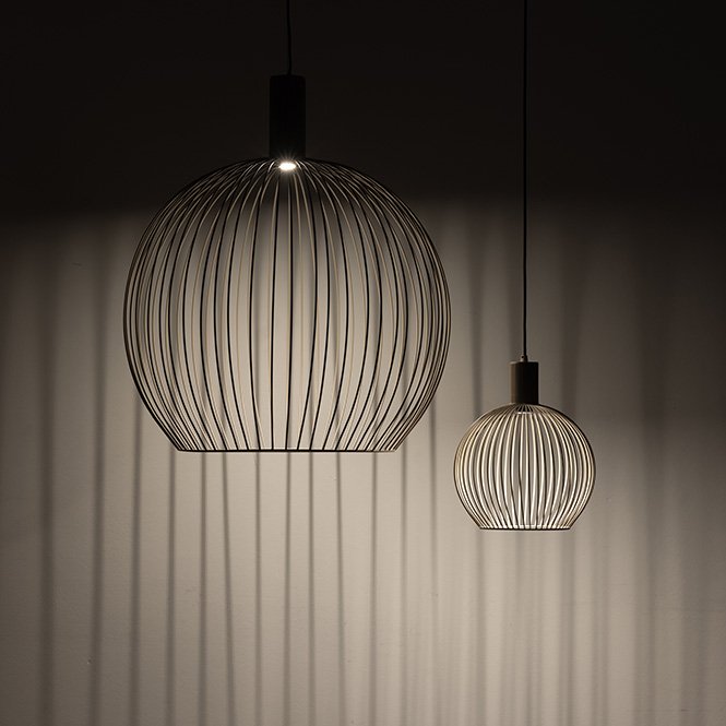 ETH Wire hanglamp 40cm 1x E27 mat zand