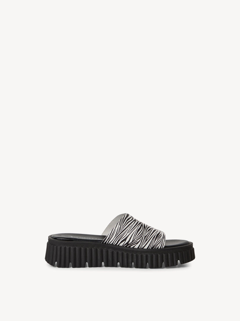 Leren Slipper - zwart