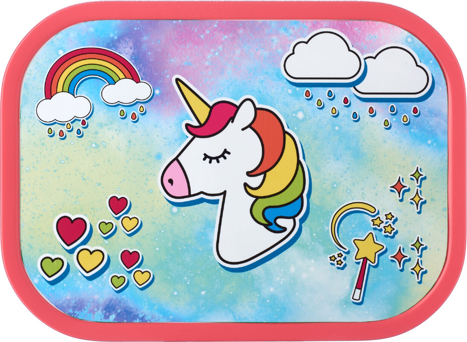 Mepal broodtrommel Campus unicorn 17,8 x 13,2 x 6,1 cm