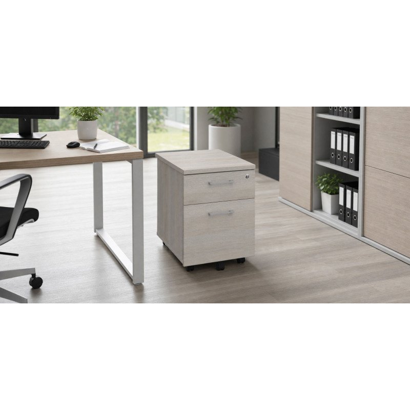 Caisson mobile bois ECLA 2 tiroirs