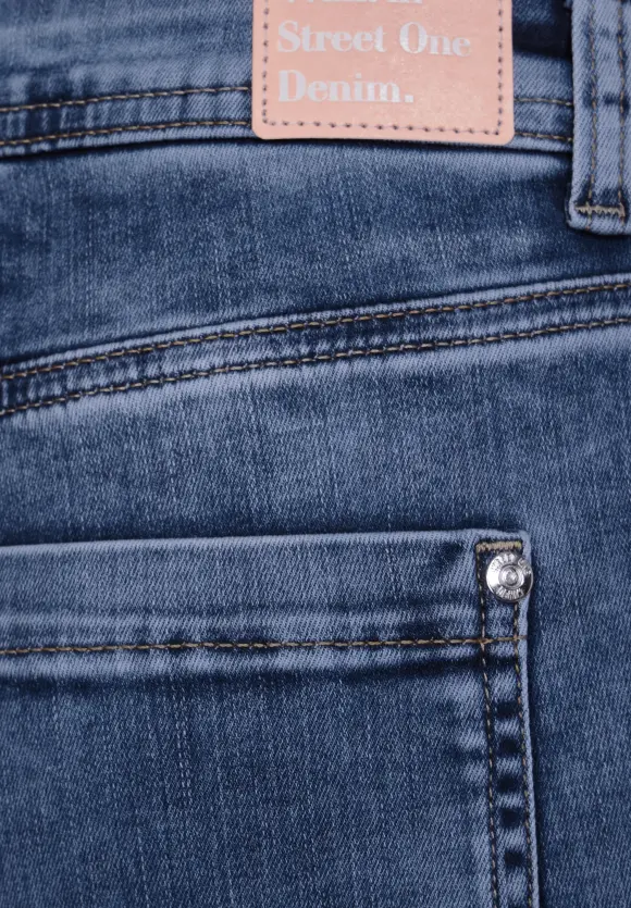 Casual Fit Jeans - brillant blue random wash