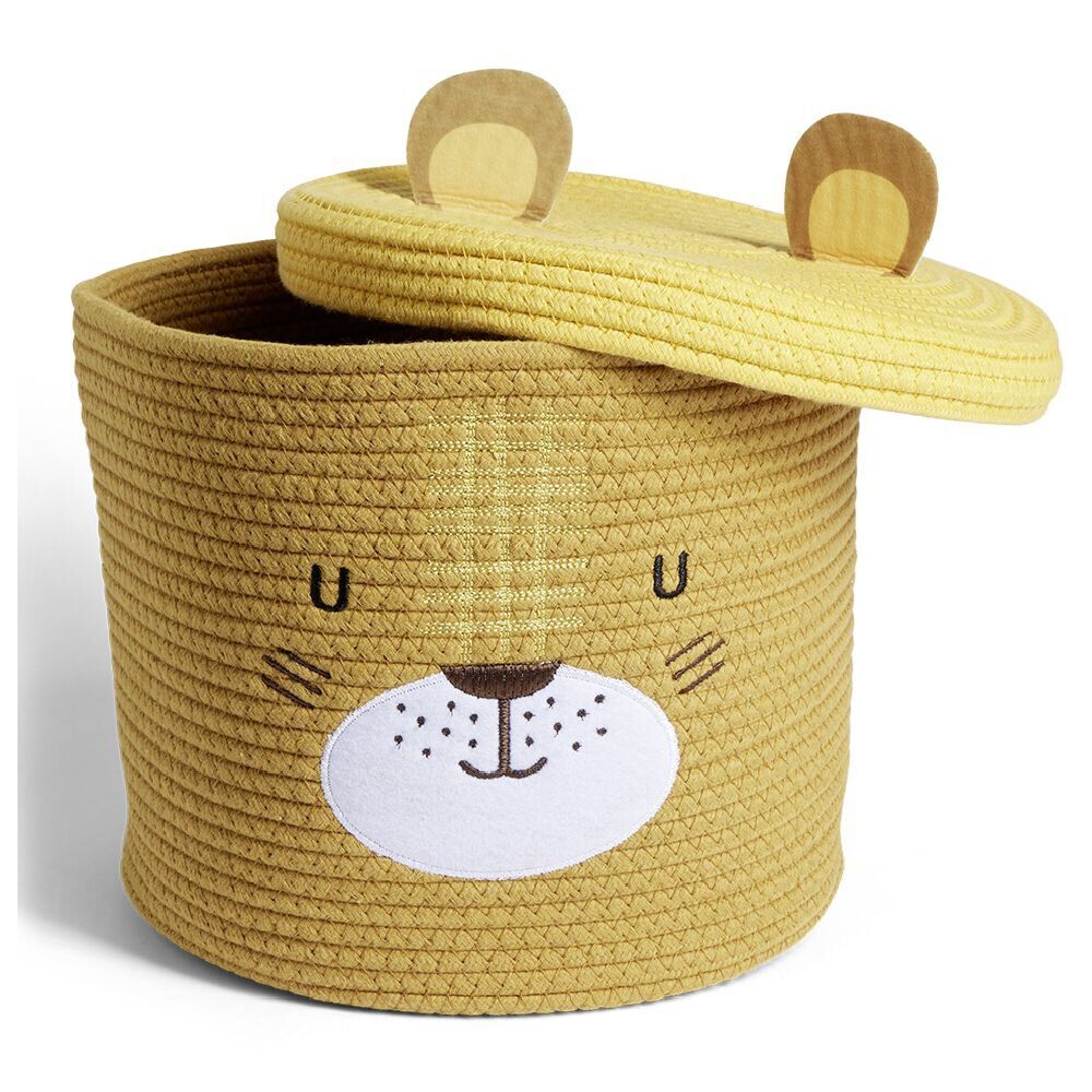 Panière enfant tigre Ø30xH25,5cm