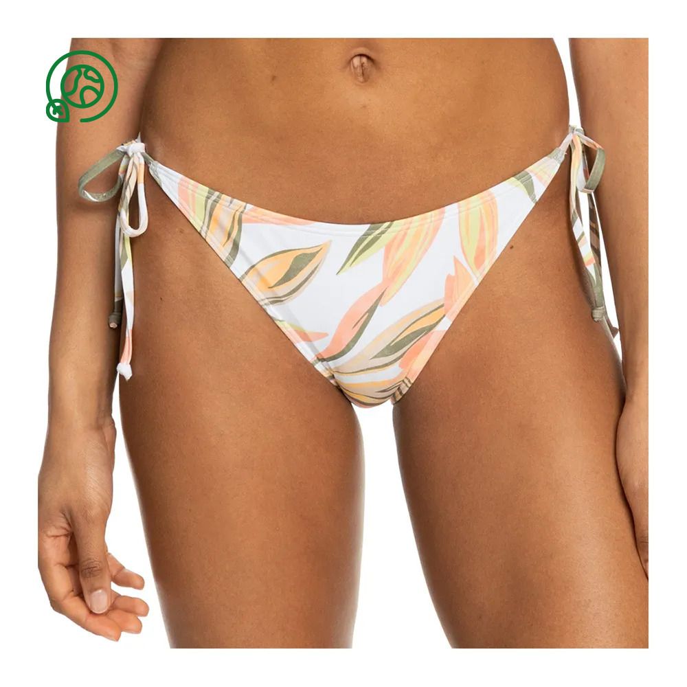 Roxy PRINTED BEACH CLASSICS - Bas de maillot de bain Femme bright white subtly