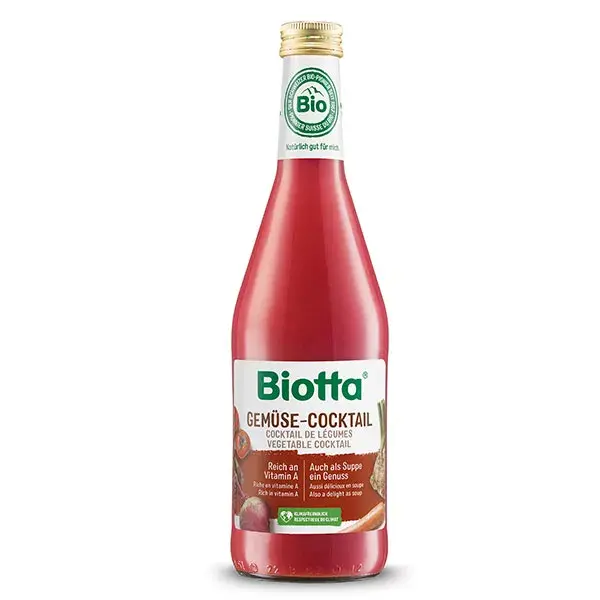 Coquetel de Vegetais Orgânicos Biotta 500ml