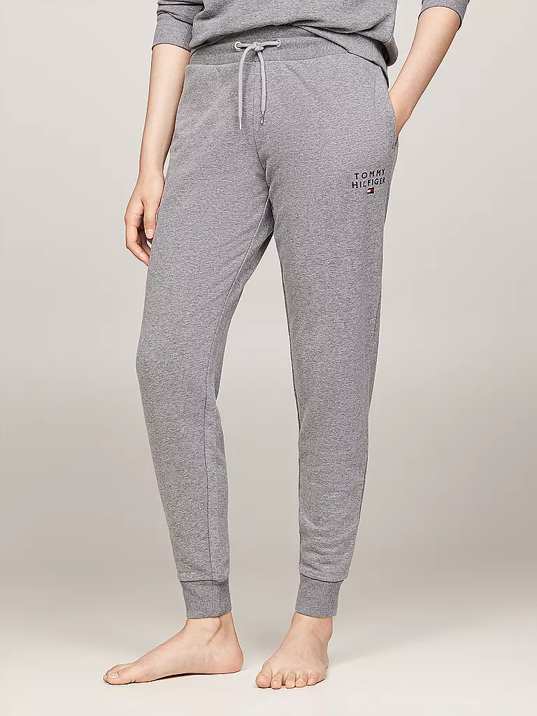 TOMMY HILFIGER Pyjamahose grau