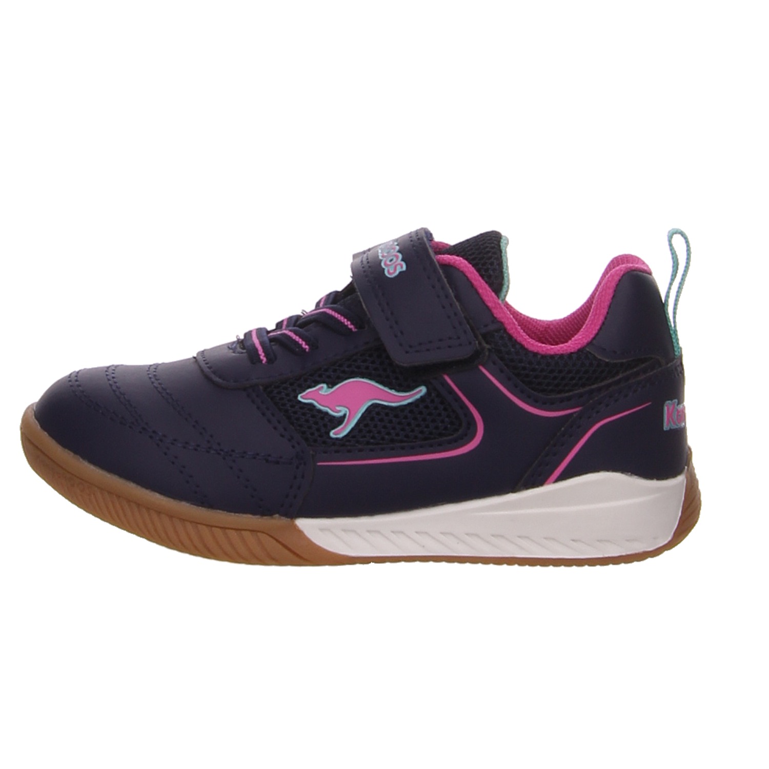 Pölking Klettschuh blau/pink blau