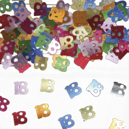 Folat Tischkonfetti Zahl 18, bunt