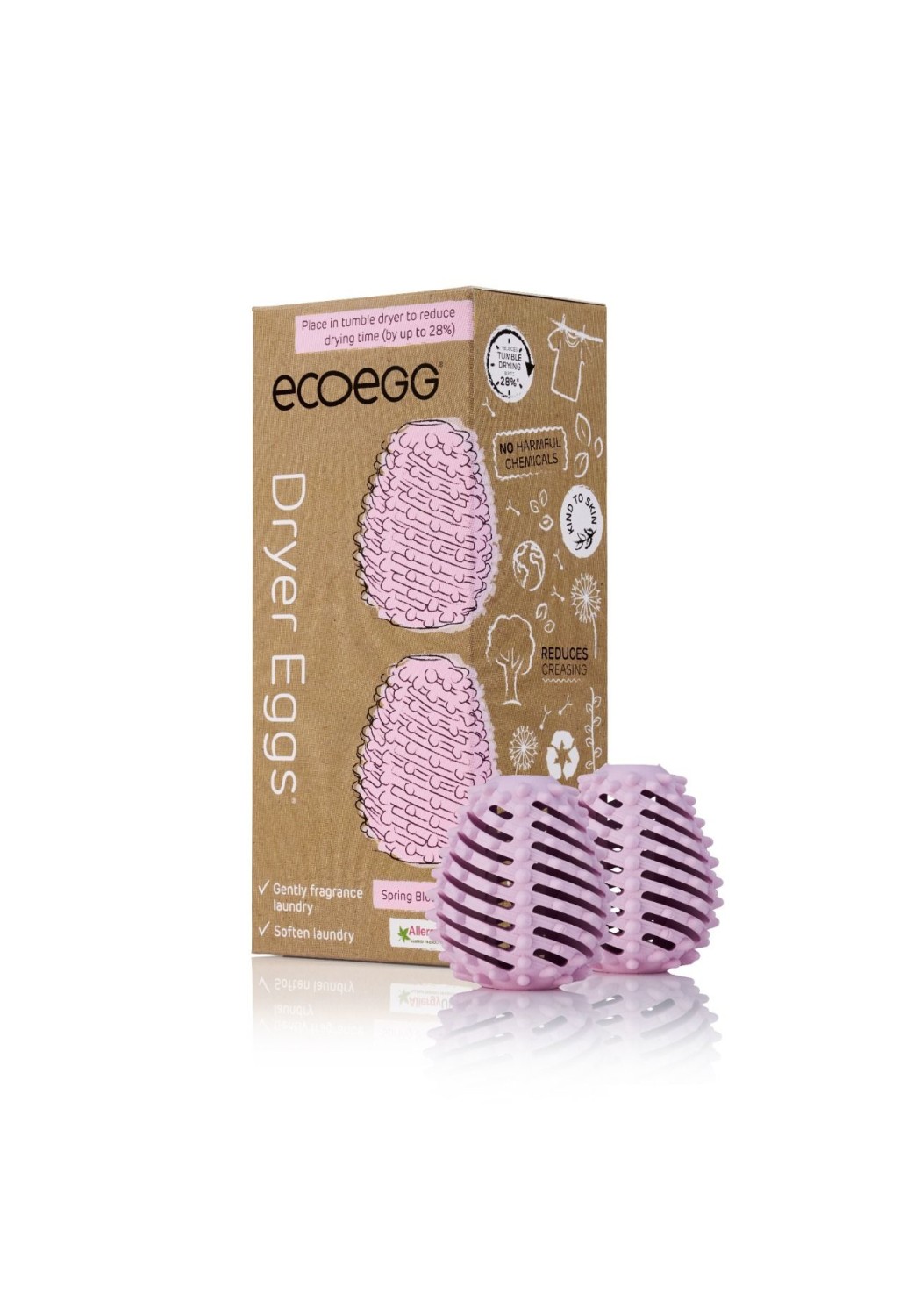 EcoEgg Trockner-Ei Dryer Eggs - Spring Blossom