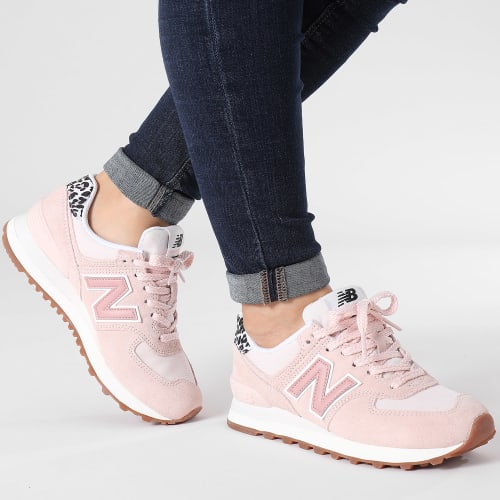 Baskets Femme Classics 574 WL574XQ2 Pink Moon Quartz Pink