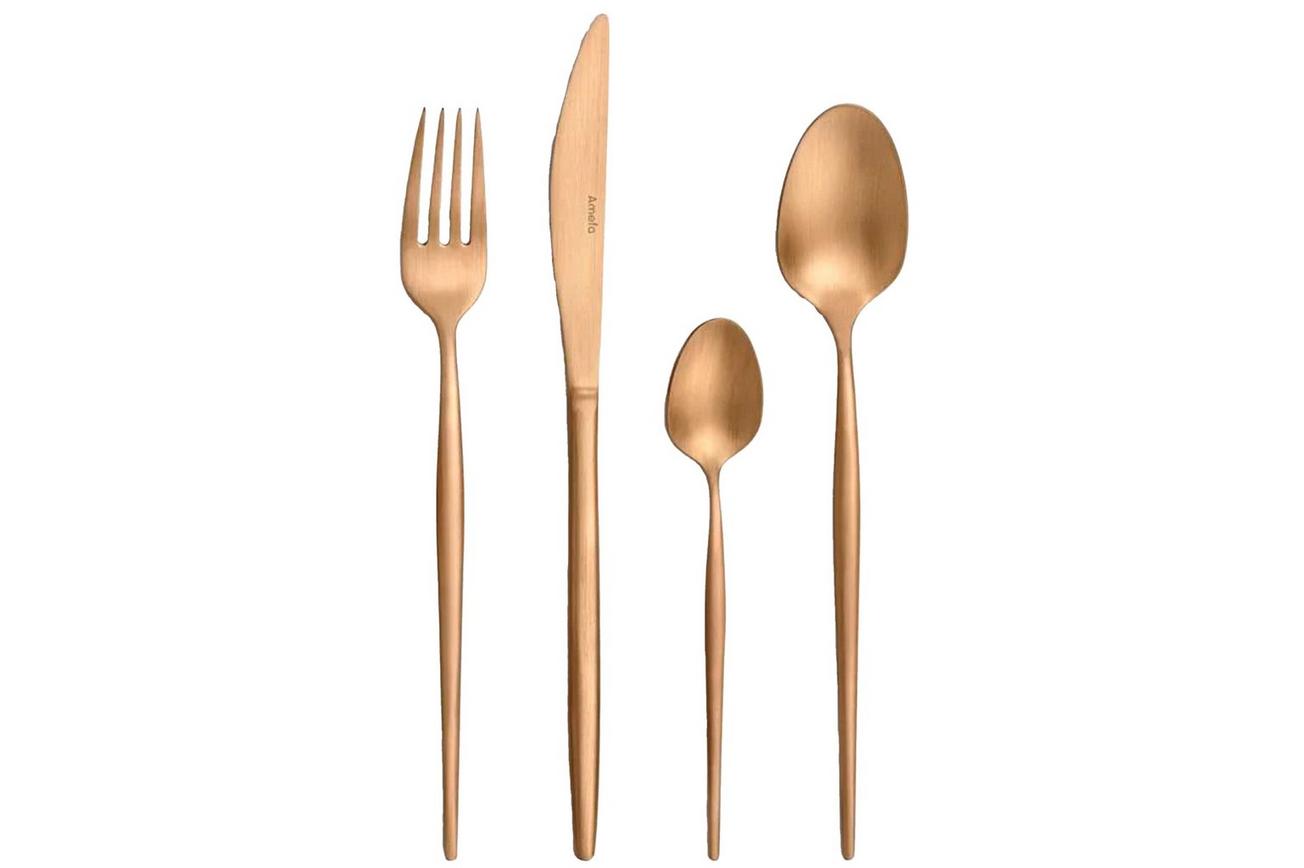 Amefa Soprano 1114 Copper, bestekset, 16-delig