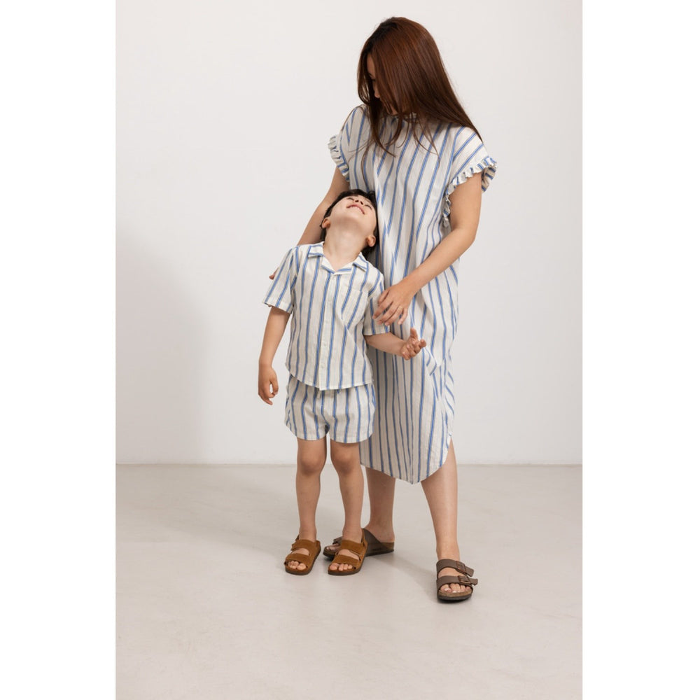 Køb MarMar Cotton Stripes Chambray Stripe Tage T-shirt