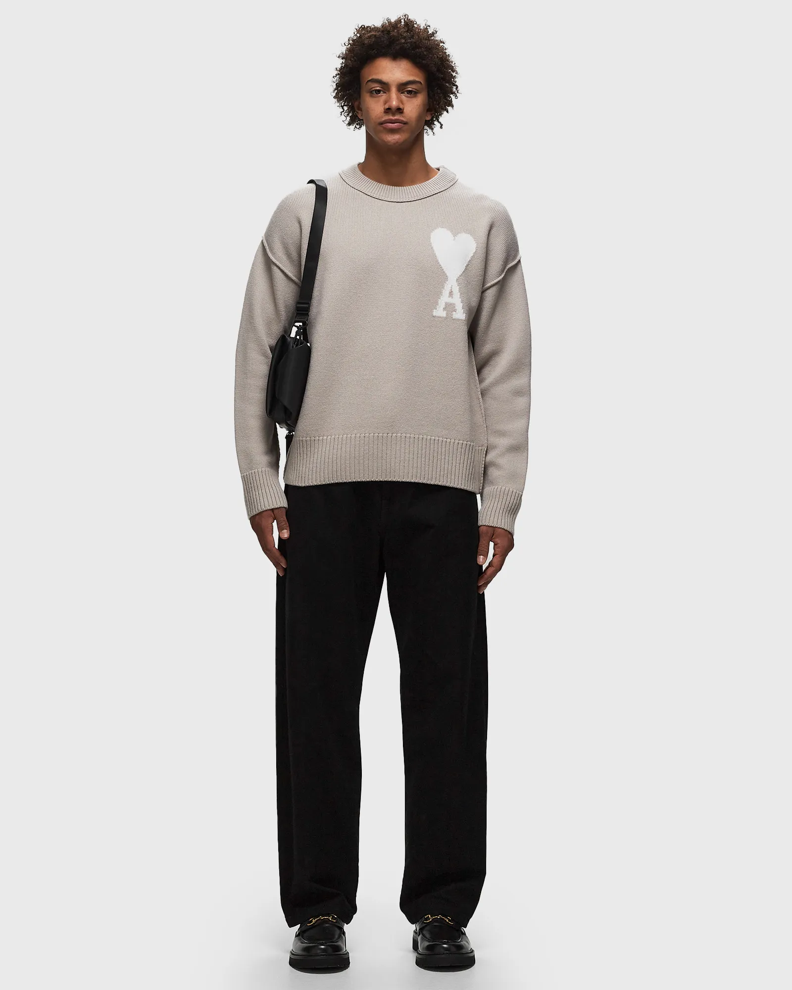 AMI Paris OFF WHITE ADC SWEATER