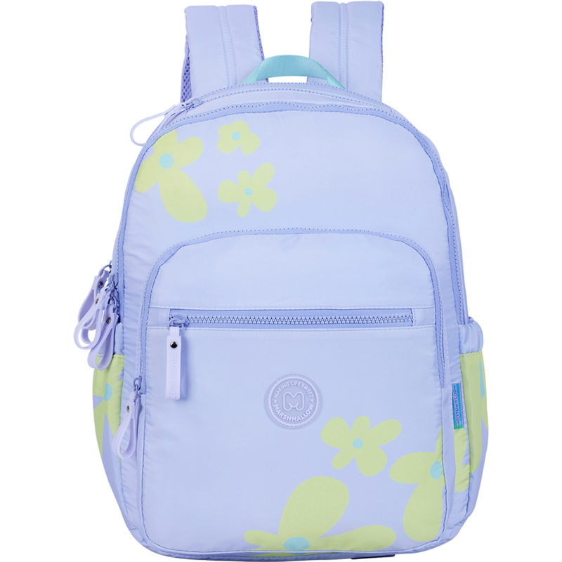 Marshmallow Rucksack, Petals Blue