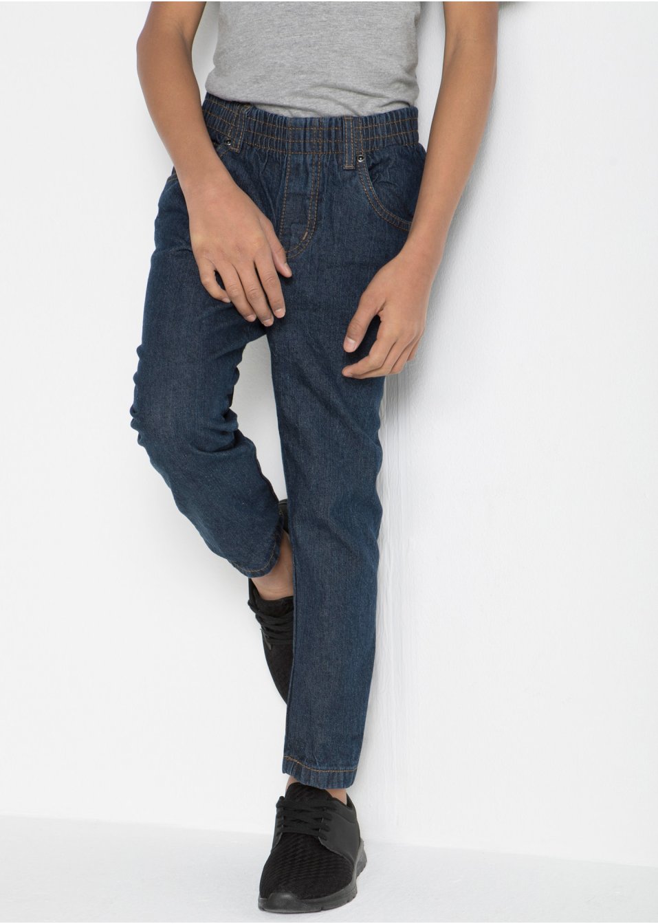 Lot de 3 pantalons garçon à enfiler, Loose Fit