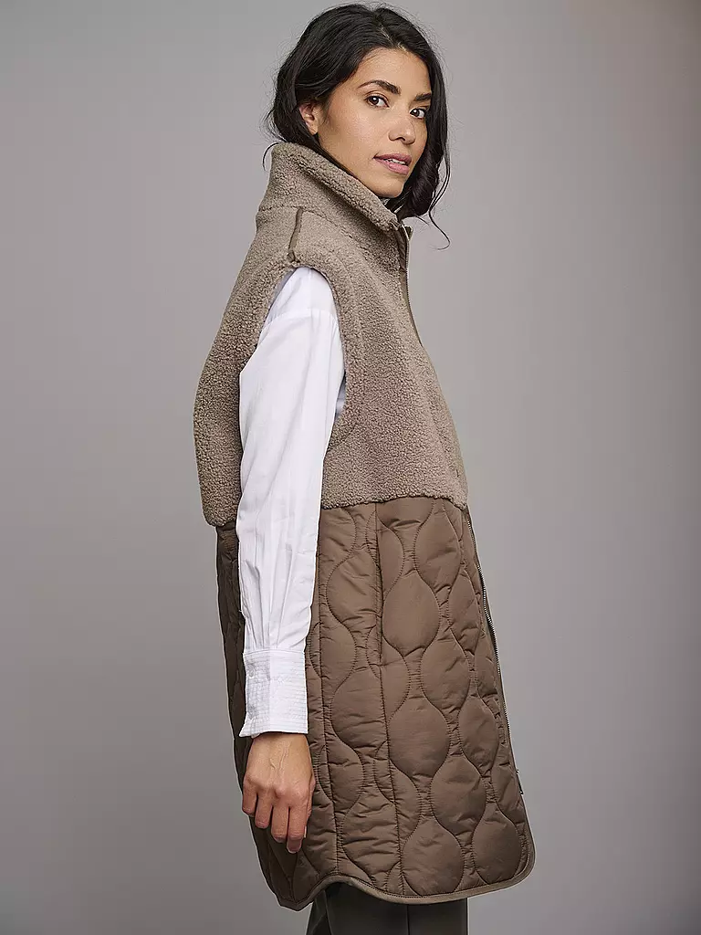 RINO&PELLE Steppgilet JANNE braun