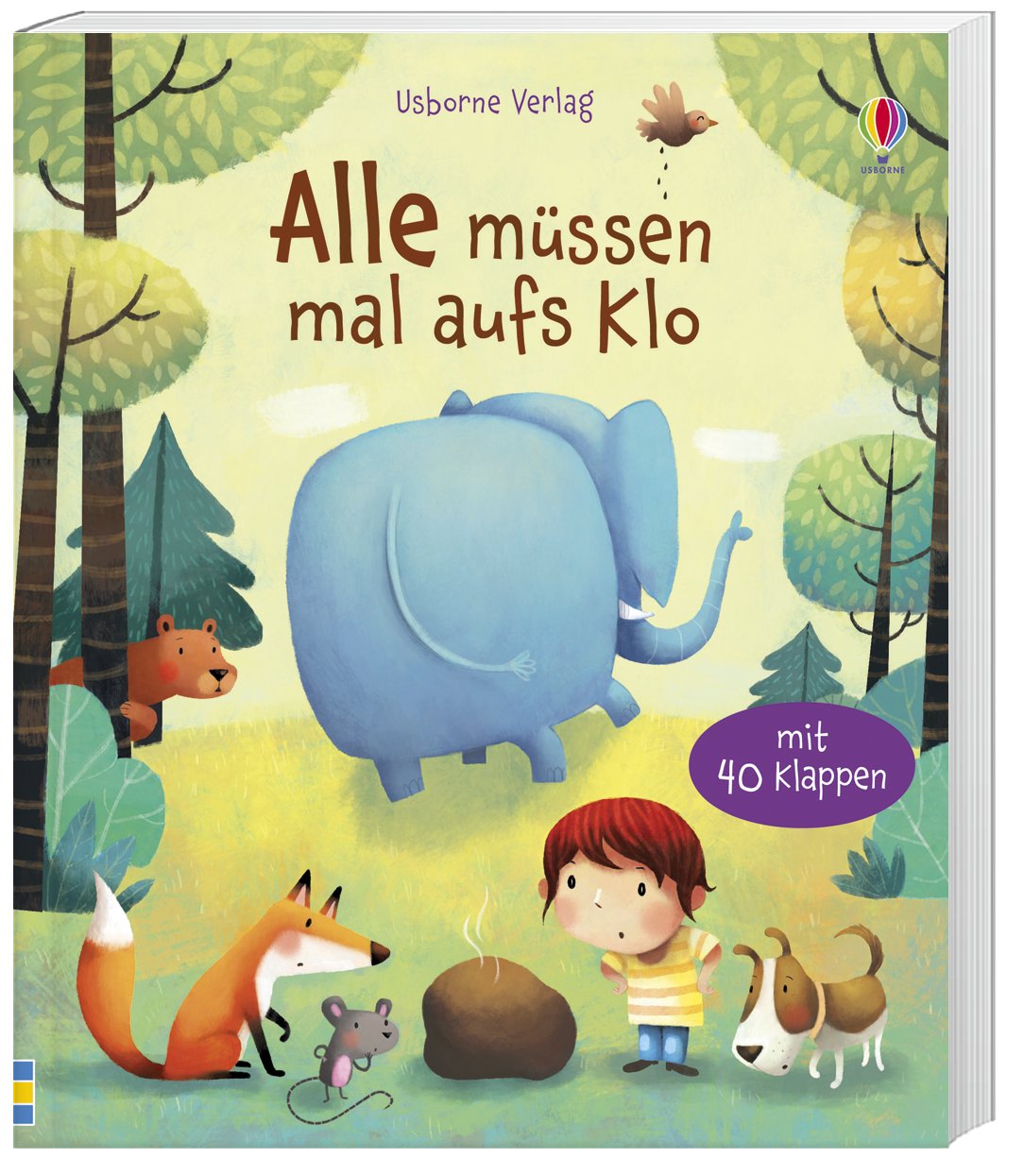 Alle müssen mal aufs Klo