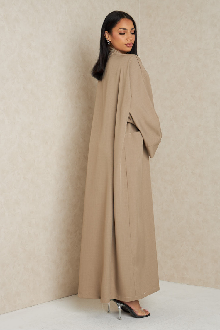 Kimono beige ample