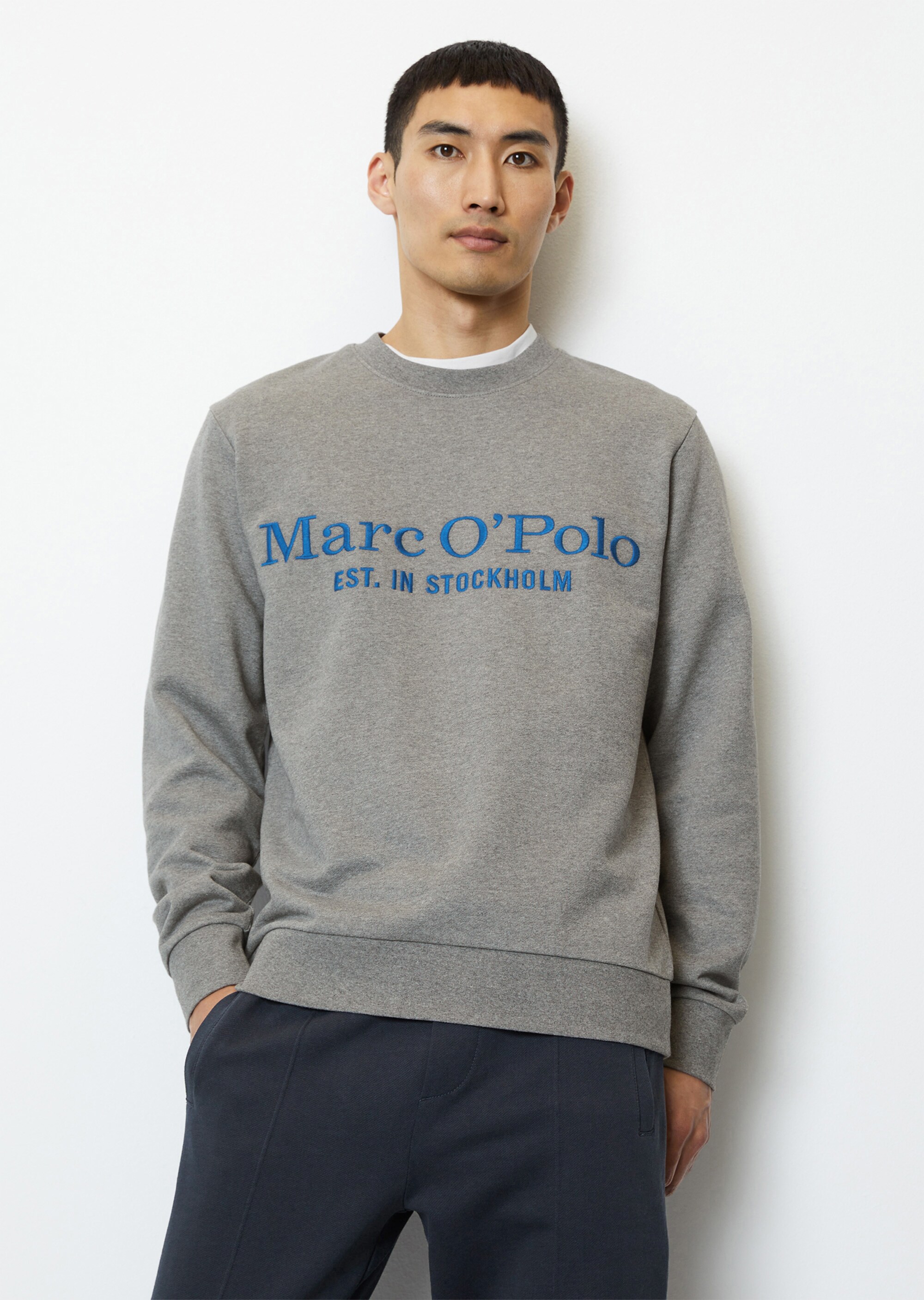 Sweatshirt regular aus reiner Bio-Baumwolle