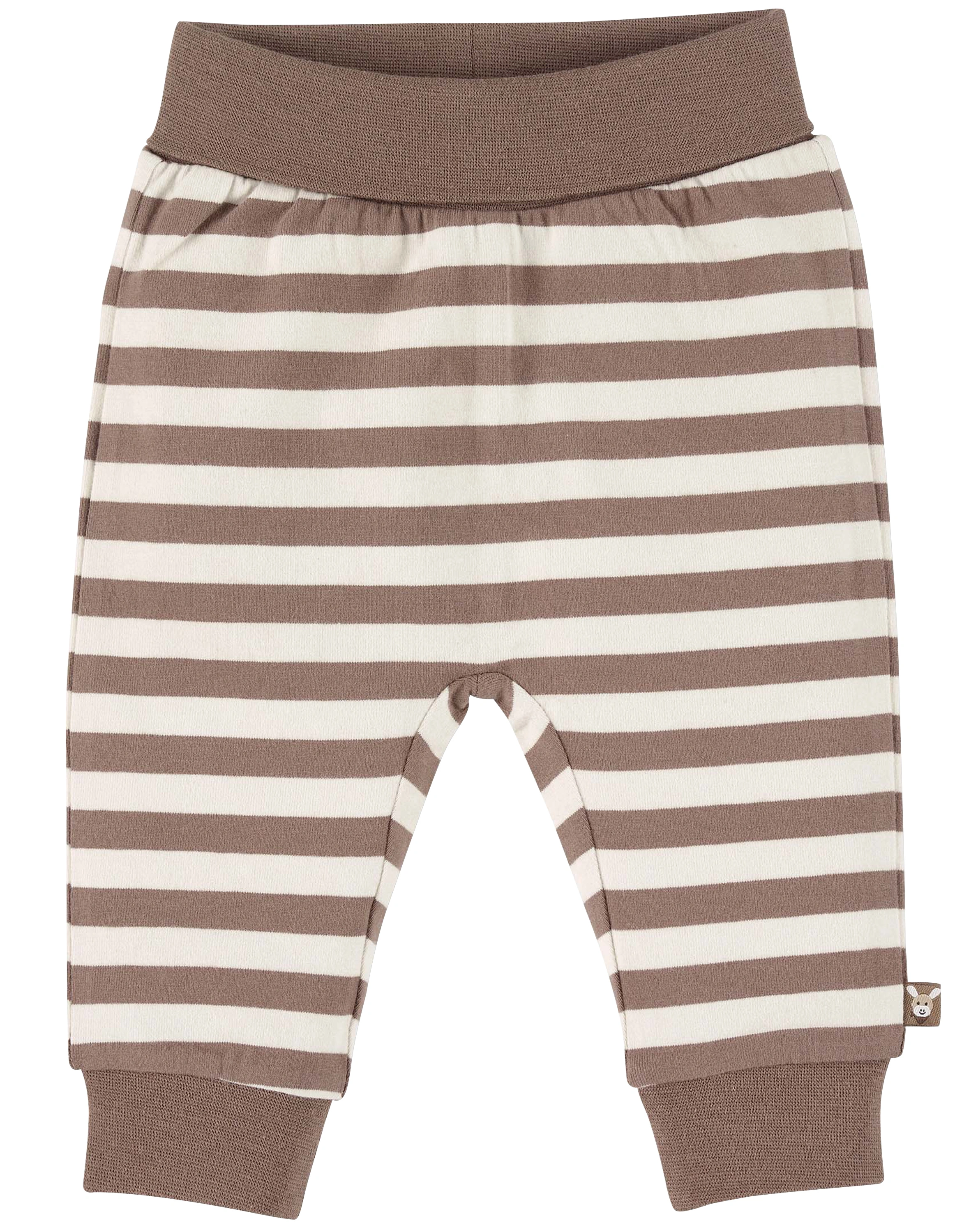 Schlupfhose EMMI COMFORT gestreift in braun/beige
