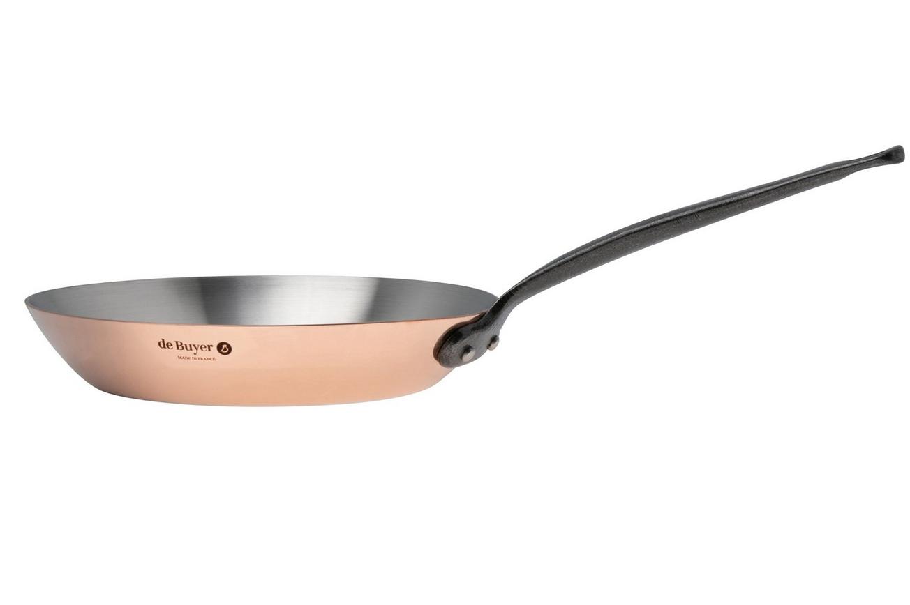 de Buyer Prima Matera Tradition 6324.28 koperen koekenpan 28 cm