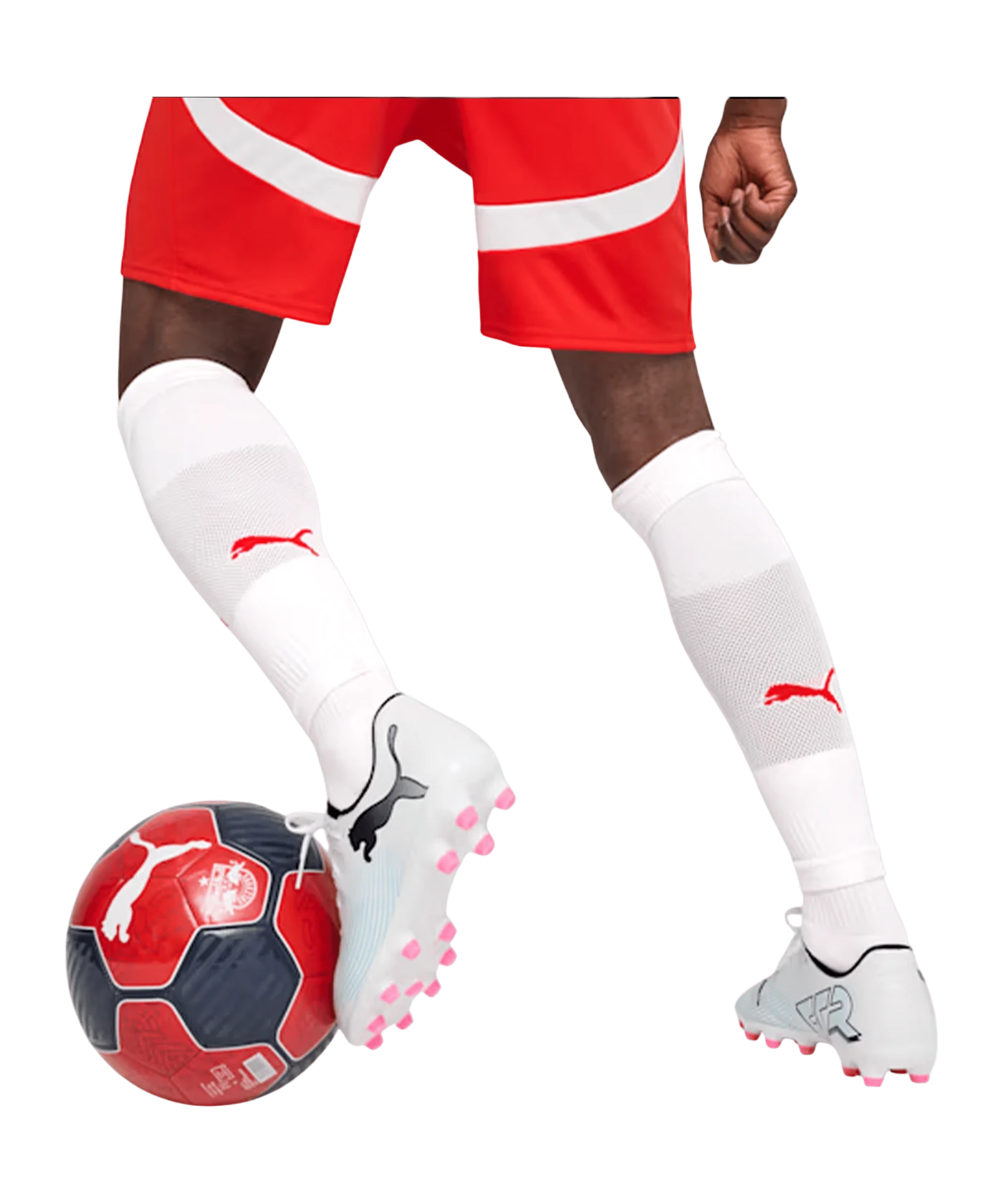 PUMA RB Salzburg Strumpfstutzen Home 2024/2025 Weiss F01