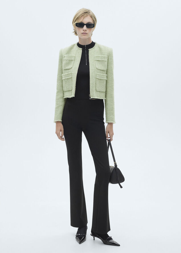 MANGO JACKET. -- ENA Green