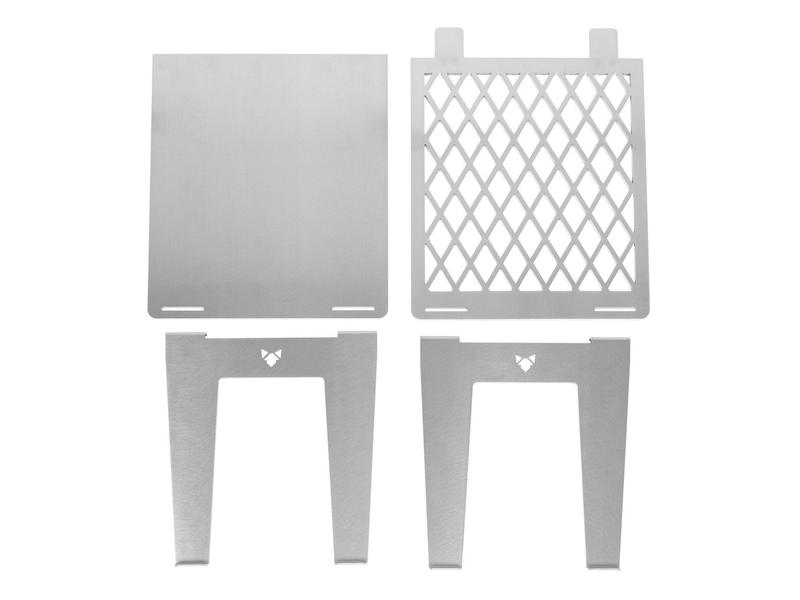 Fennek Grill Feuerstelle 4FIRE Mobiler, demontierbarer Grillrost