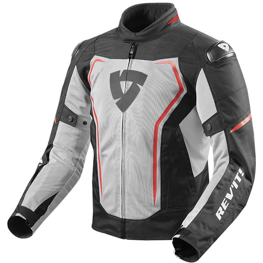 Rev'it - Blouson Vertex Air Noir / Blanc / Rouge