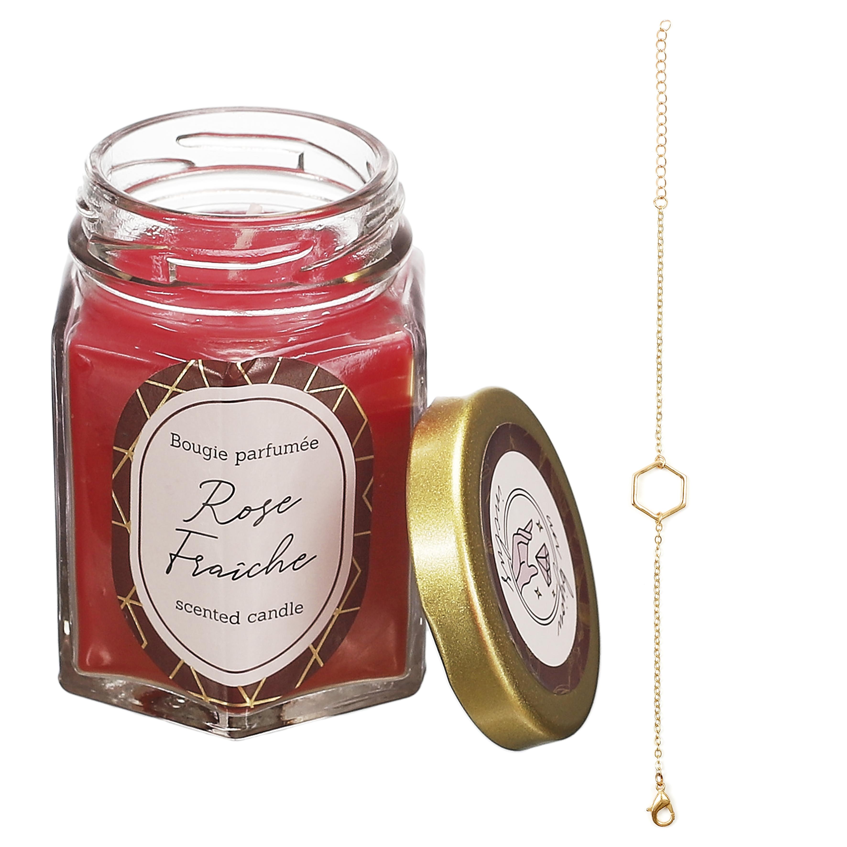 BOUGIE PARFUMEE BOCAL DECO BIJOU SURPRISE