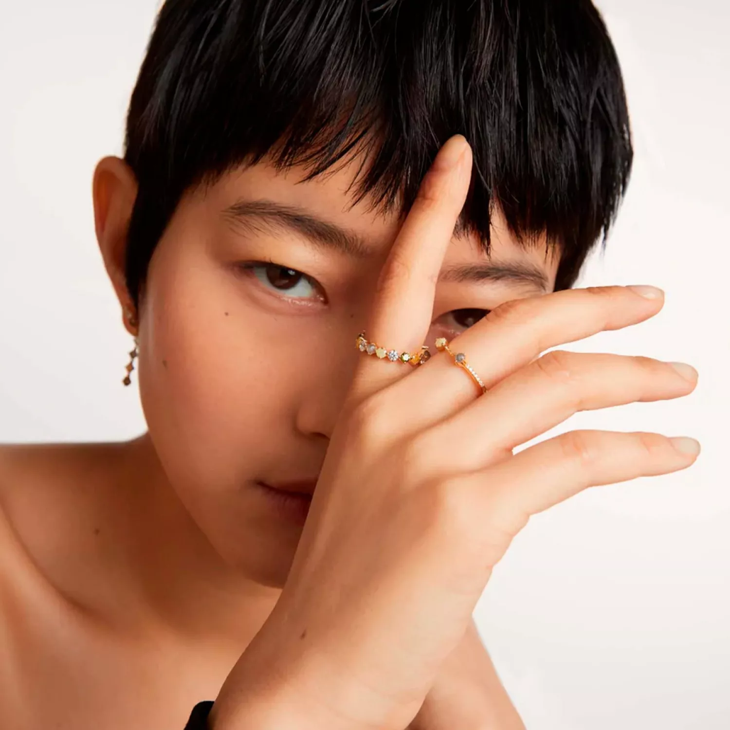 PDPAOLA April Ring 18 kt. Forgyldt Sølv AN01-642