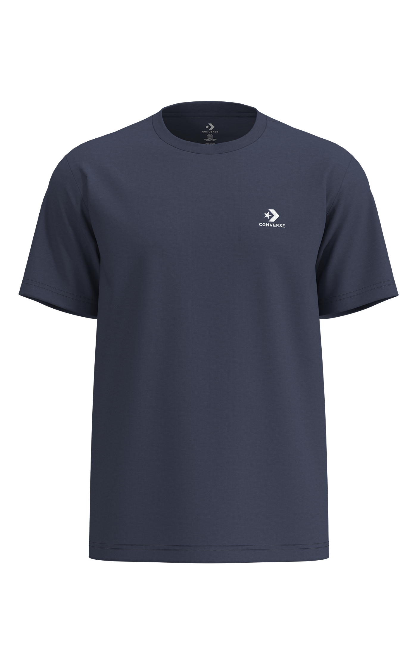 Converse T-Shirt »STAR CHEV EMB TEE« Kurzarm, für sportlichen Look, aus Baumwolle
