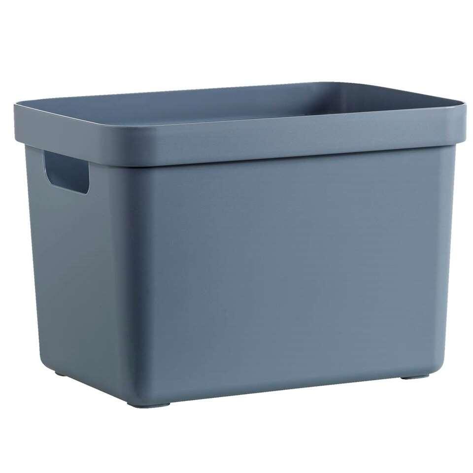Sigma home box 18 liter - donkerblauw - 35,2x25,3x24,3 cm