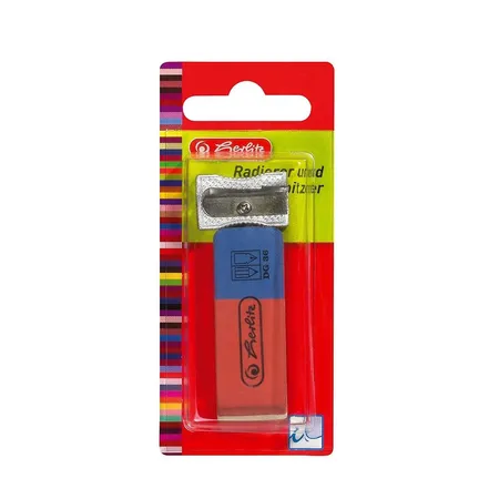 Herlitz Anspitzer Metall + Radierer