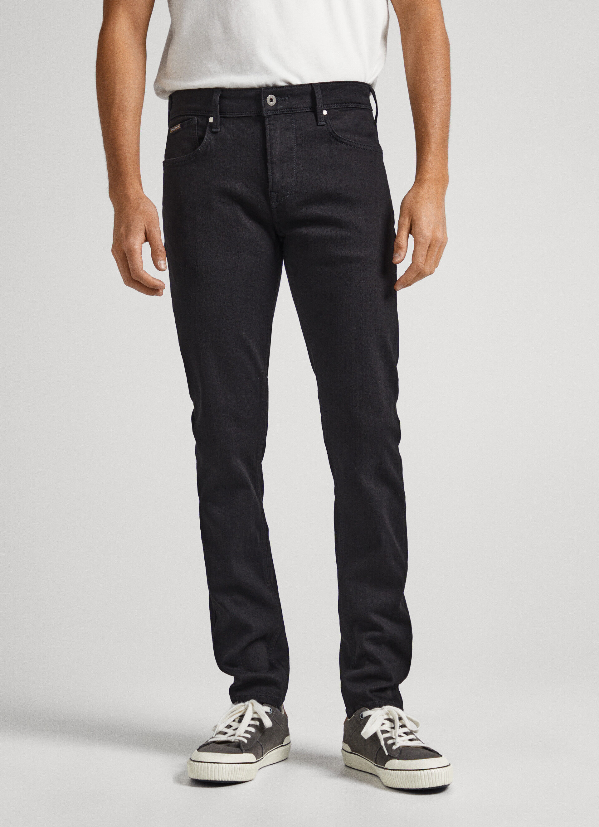 Calça jeans skinny de cintura baixa Jean Finsbury Fit - jeans