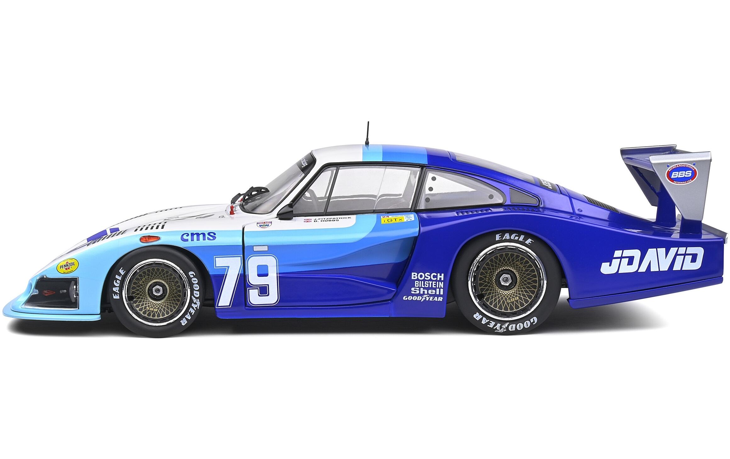 Rennwagen Porsche 935 Mobydick #79 1:1824H von Le Mans1982 #79 Fitzpatrick / Hobbs
