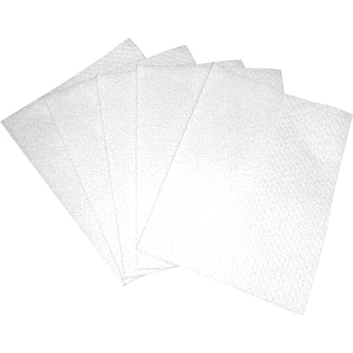 Carré d'essuyage Airlaid 60g/m² gaufré 49 x 45 cm Paredes