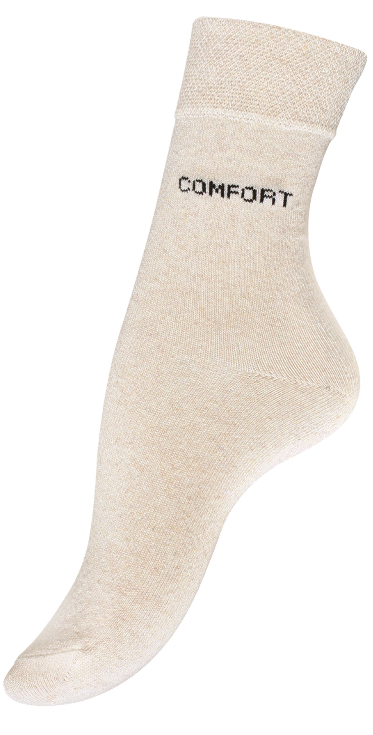 Cotton Prime® 10 Paar Damen Socken ohne Gummibund