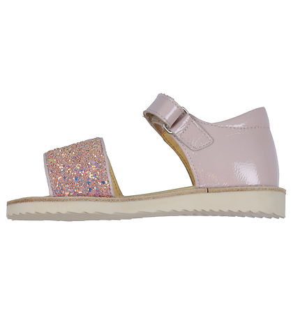 Angulus Sandalen - Pale Rose/Rose Glitter
