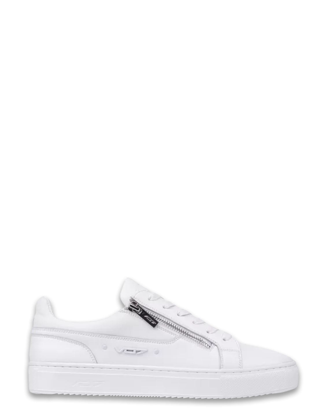 v07 baskets de ville roma pur white cuir blanc