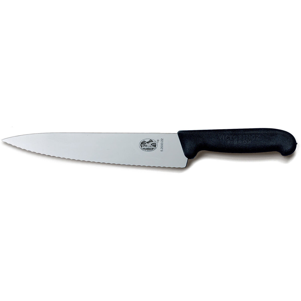Tagget Kokkekniv med Fibroxhåndtak 22 cm