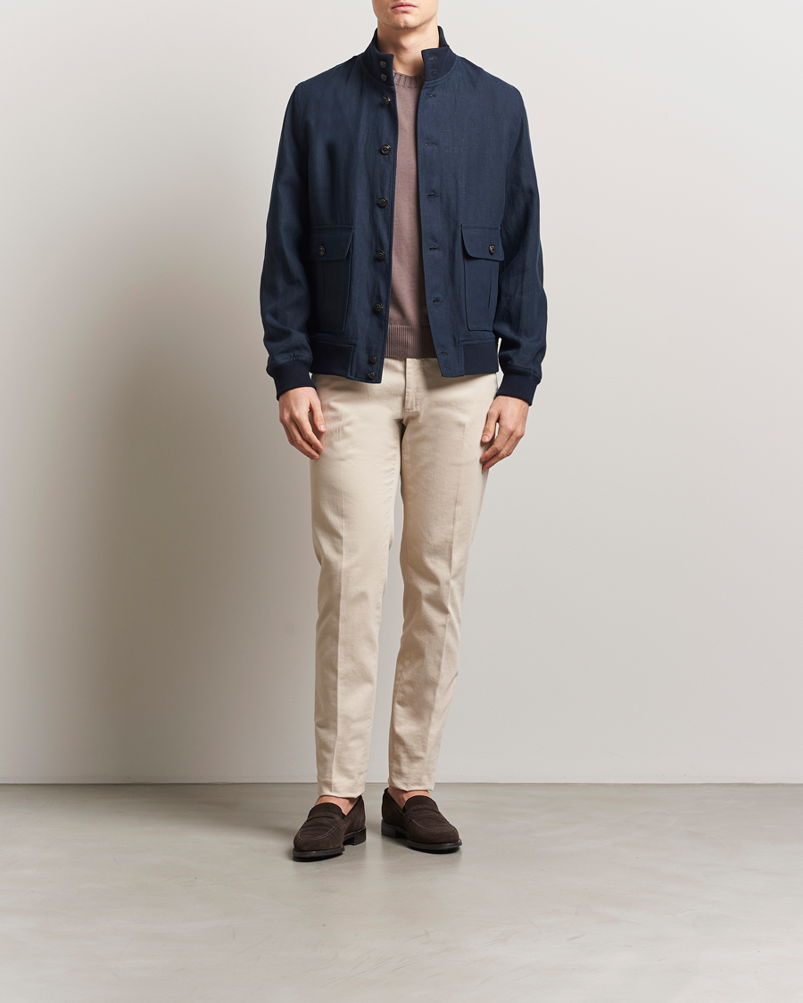 Valstar Valstarino Linen Jacket Navy