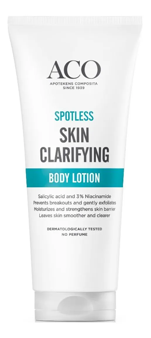 ACO Spotless Skin Clarifying Body Lotion - 200 ml.
