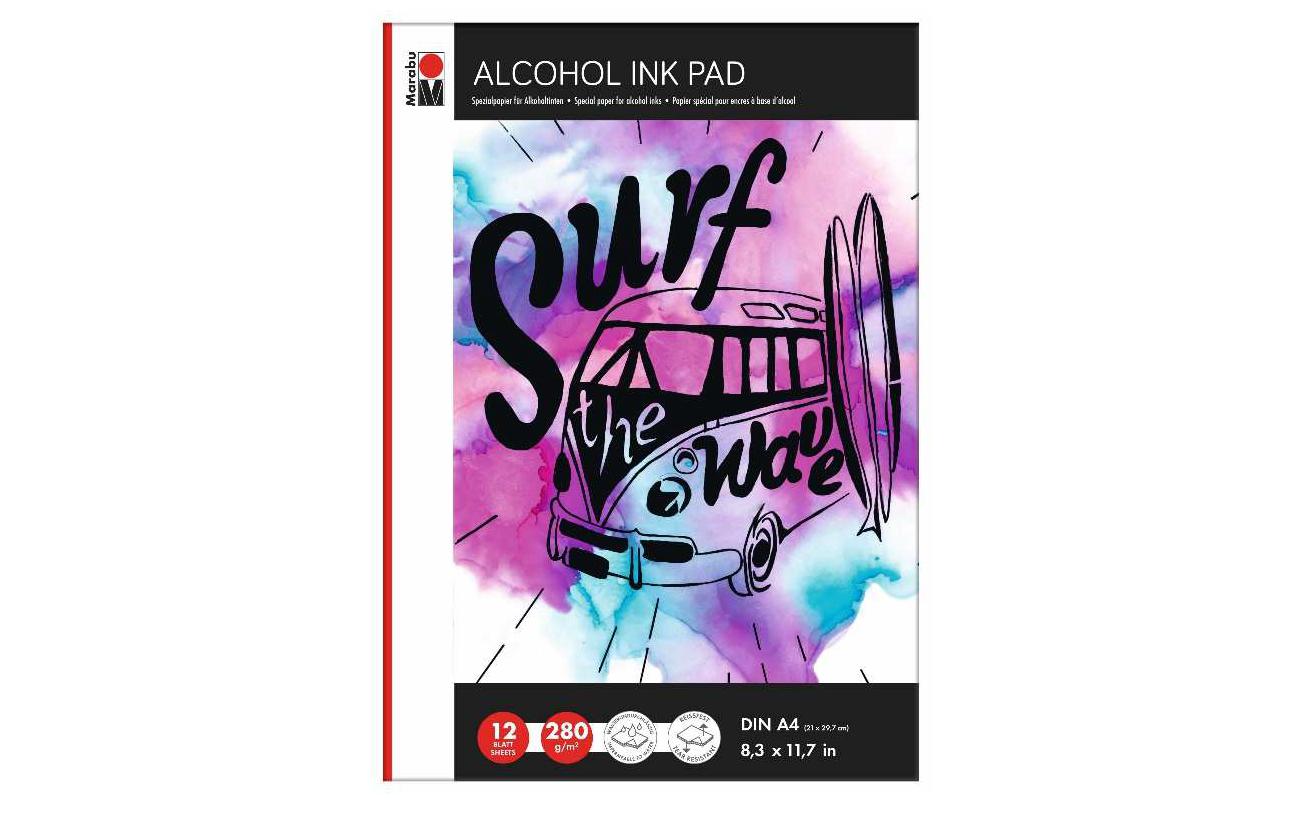 Malblock Alcohol Ink Pad A4Alkoholtinte