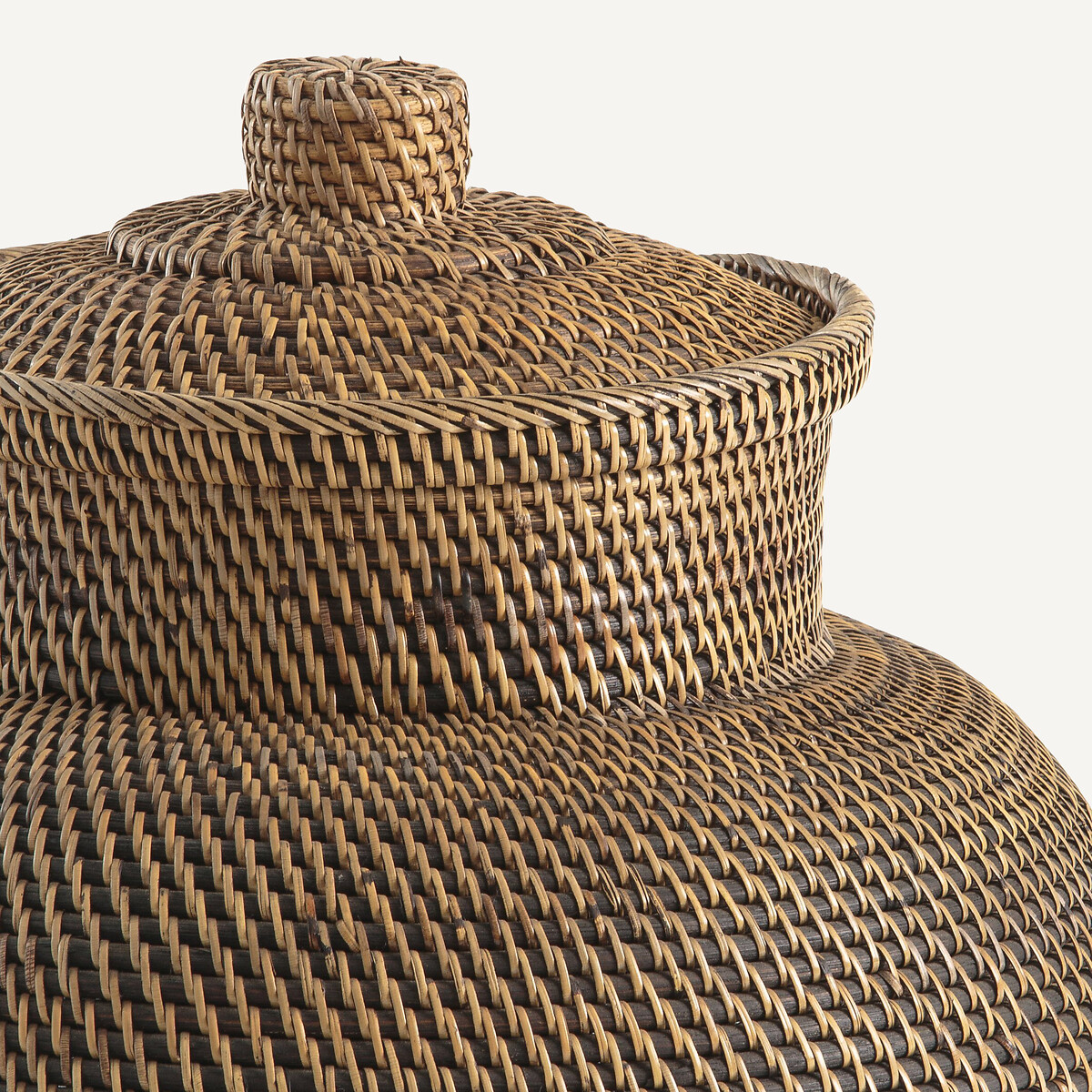 AM.PM<br>Cesta Ø42 x A67 cm em rattan e bambu trançado, Brasil