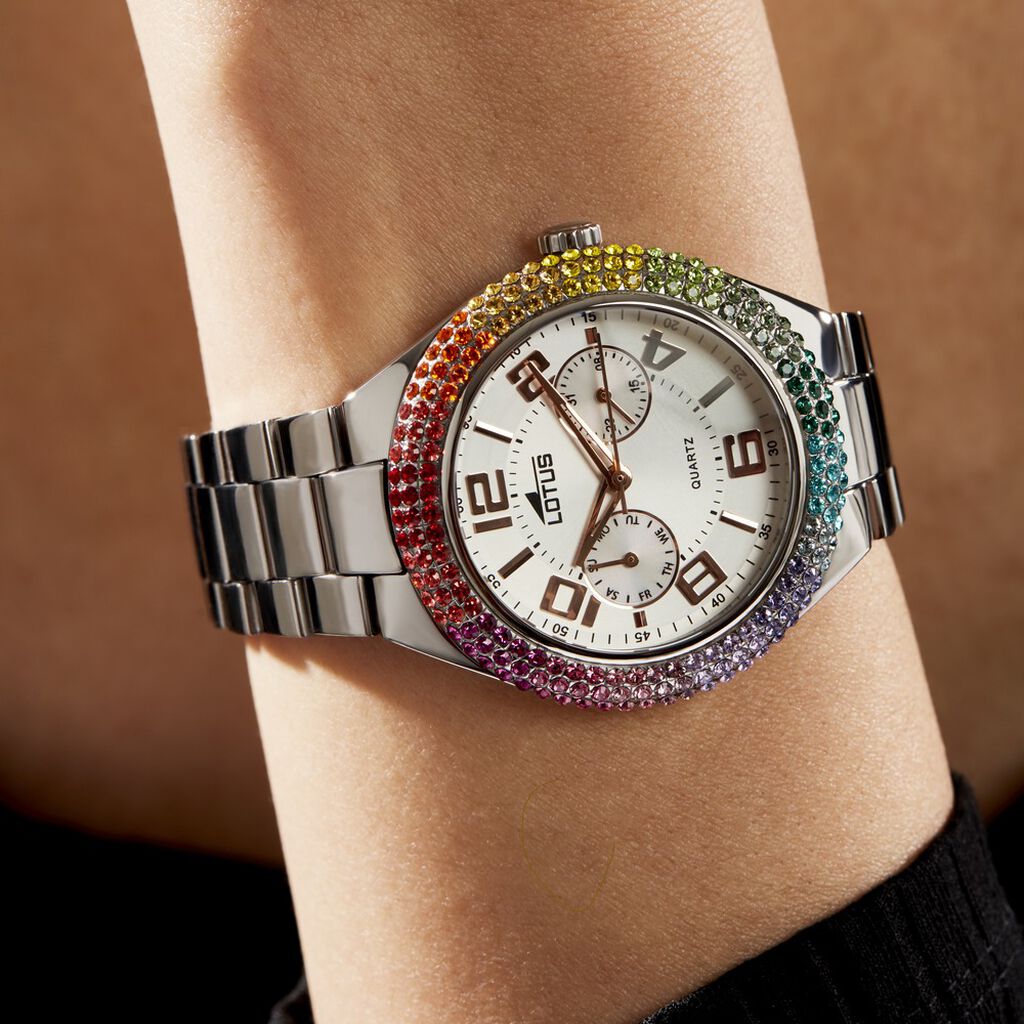 Montre Lotus Bliss Argenté