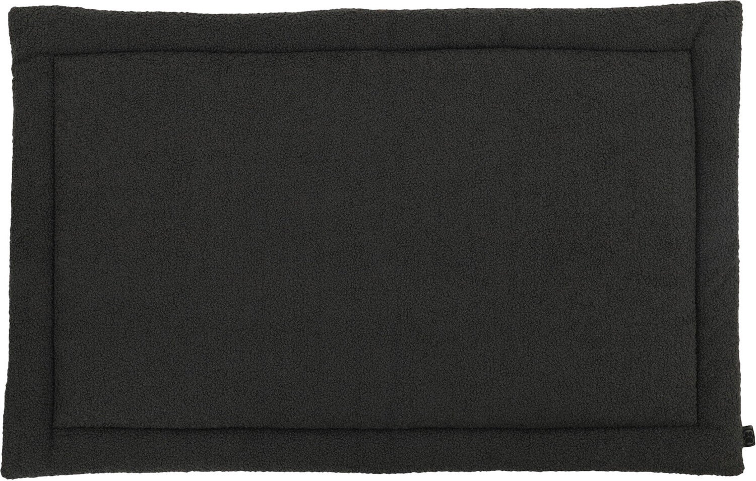 Overseas Petlife benchkussen Teddy antraciet 110 x 70 x 2 cm
