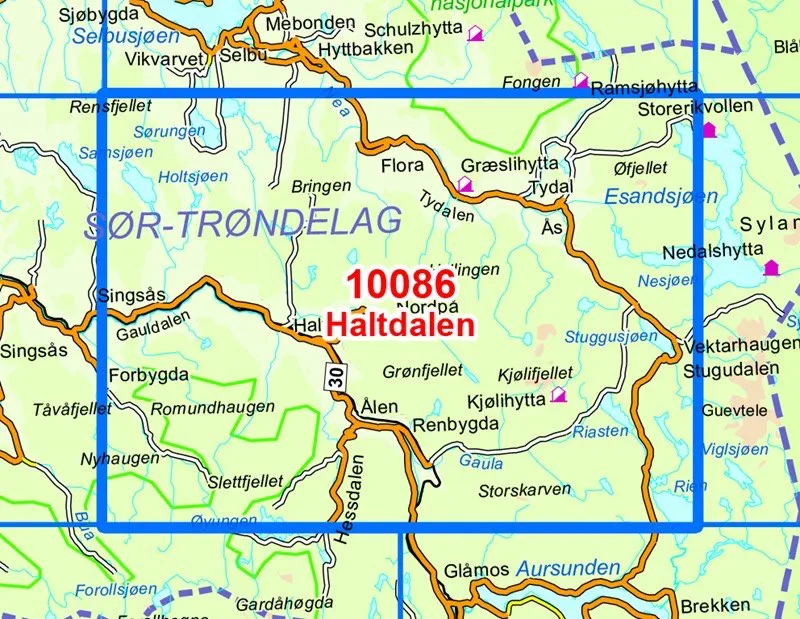 Nordeca Norge-serien 1:50 00 Norge-serien