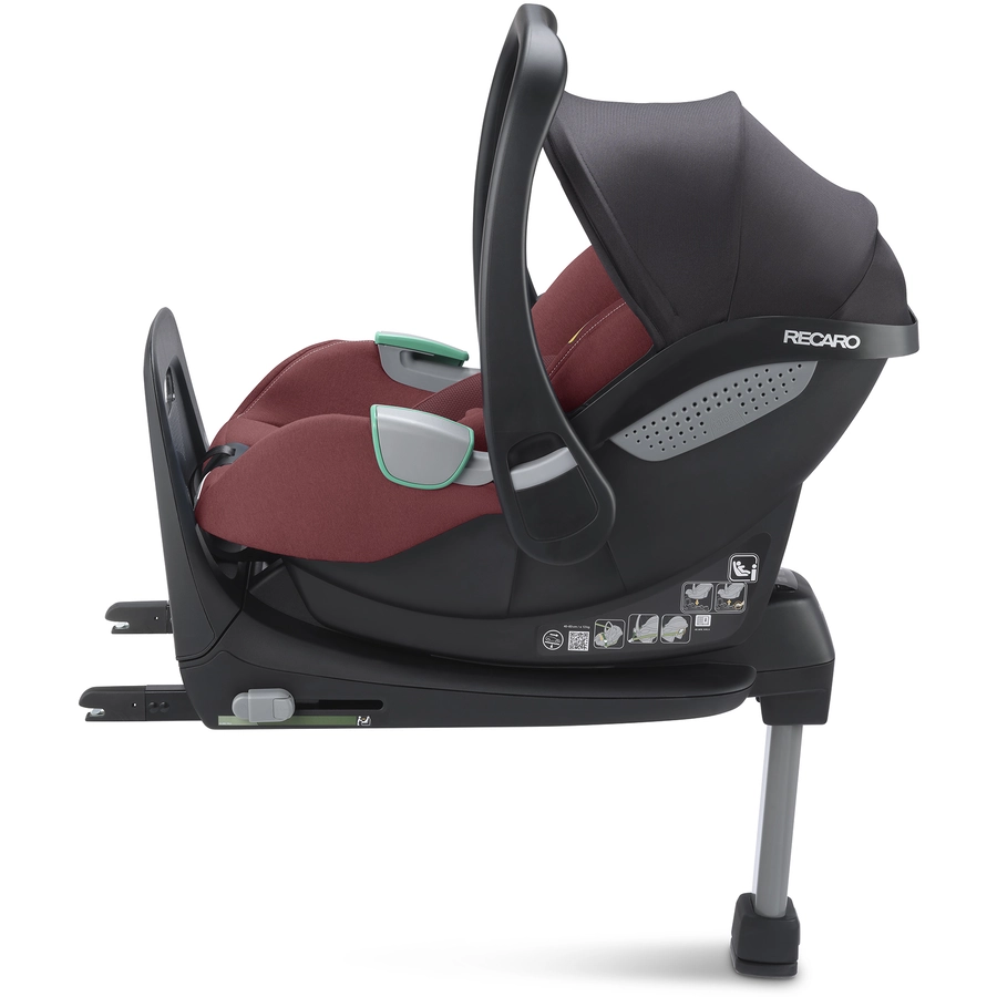 RECARO Babyschale AVAN I SIZE Fibre Black Iron Red
