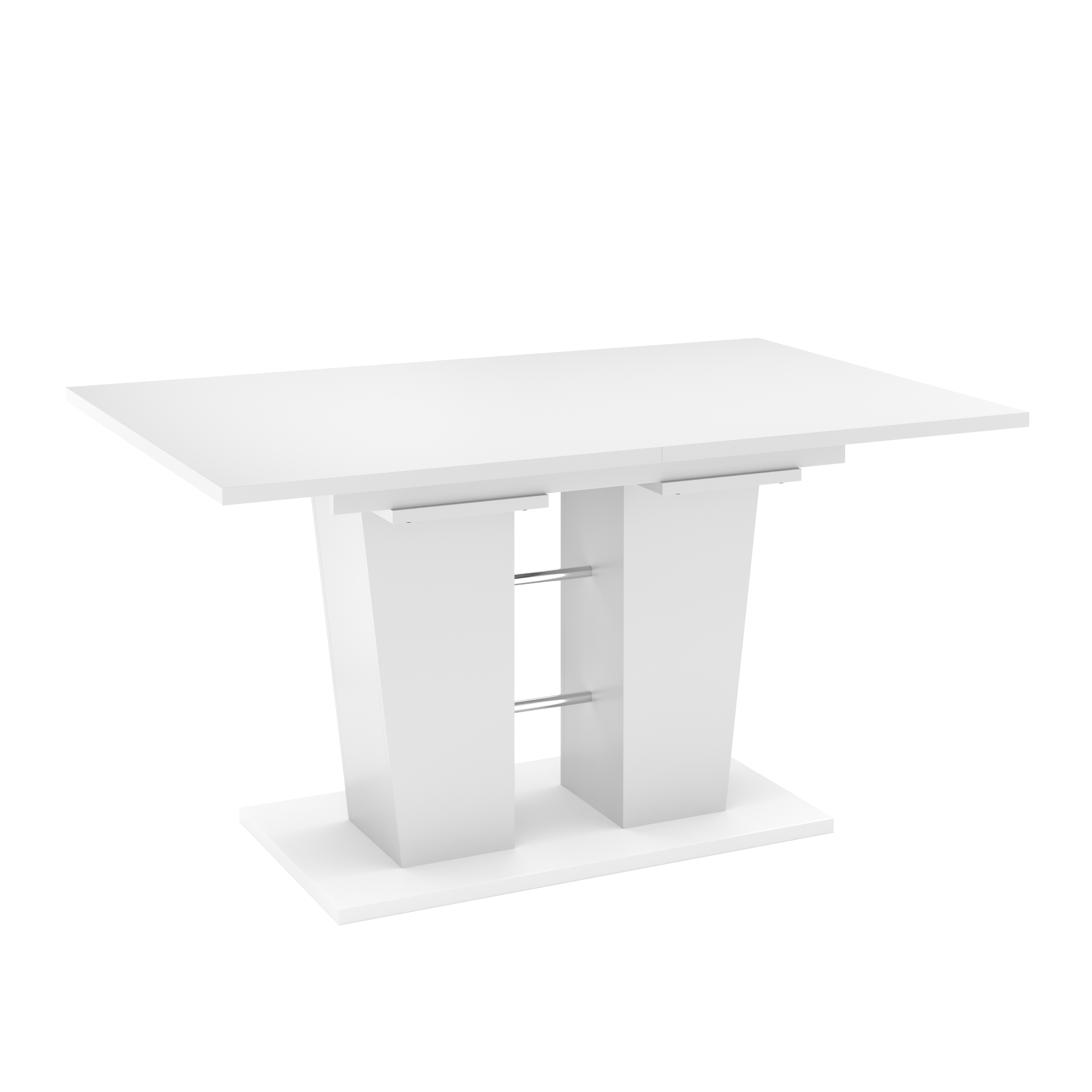 Esstisch ausziehbar VICTORIA 140/180 x 90 cm weiss