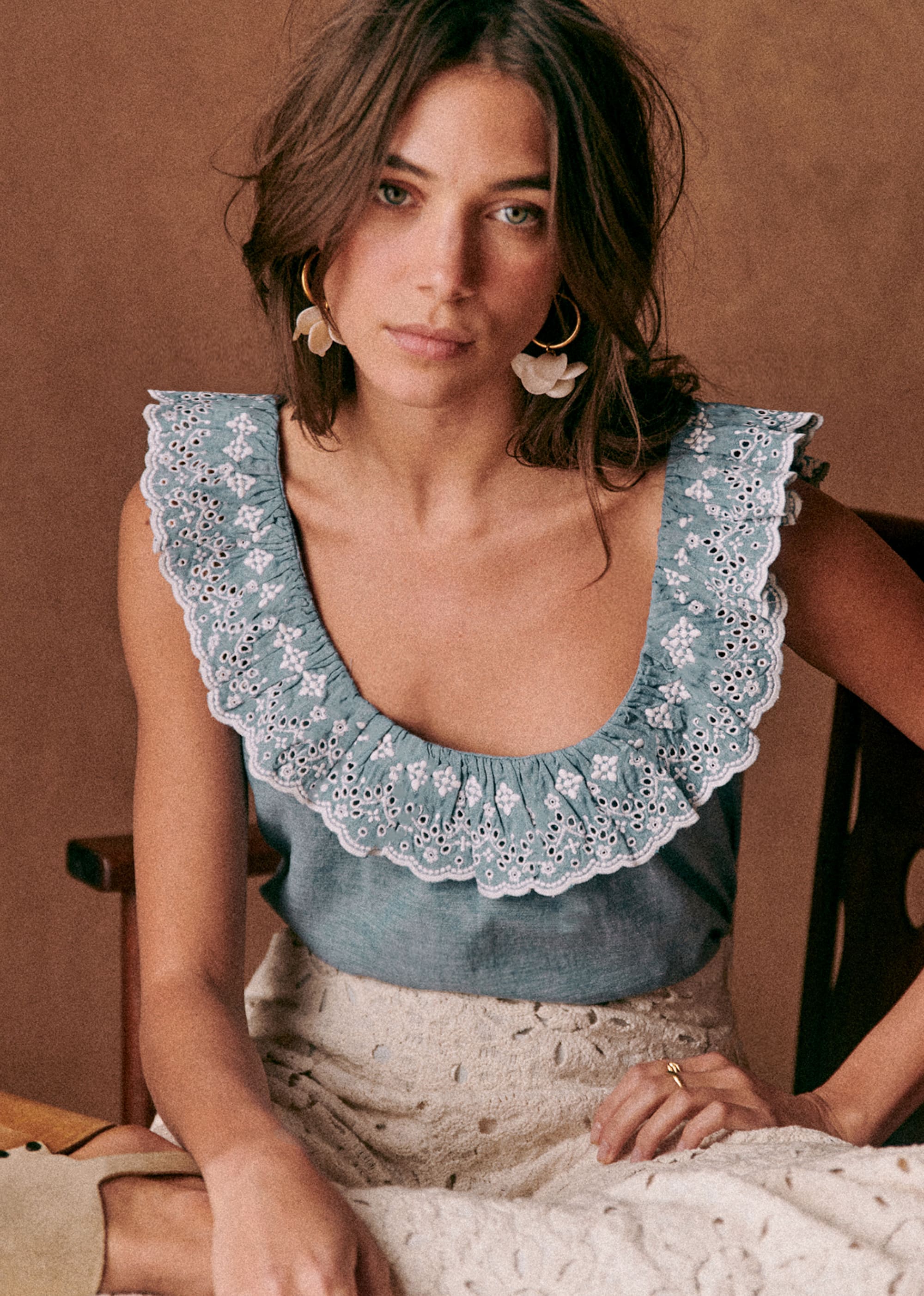 Blouse Rosa - Chambray - E-SHOP/CHEMISES & BLOUSES 5905272